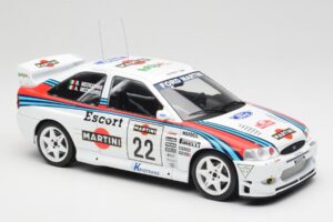 Ford Escort WRC Martini Racing #22 A. Medeghini / B. Medeghini Rally San Remo 1998 IXO 1:18 18RMC171B Metaal — afbeelding 4 van 6
