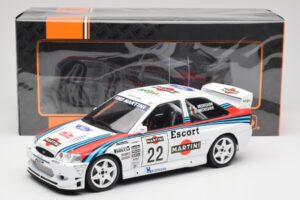 Ford Escort WRC Martini Racing #22 A. Medeghini / B. Medeghini Rally San Remo 1998 IXO 1:18 18RMC171B Metaal — afbeelding 6 van 6