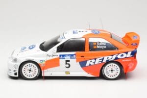 Ford Escort WRC #5 C. Sainz / L. Moya Winner Acropolis Rally 1997 IXO 1:18 18RMC172A Metaal — afbeelding 3 van 6