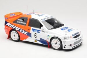 Ford Escort WRC #6 A. Schwarz / M. Giraudet Acropolis Rally 1997 IXO 1:18 18RMC172B Metaal — afbeelding 4 van 6