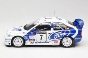 Ford Escort WRC #7 J. Kankkunen / J. Repo RAC Rally 1998 IXO 1:18 18RMC170A Metaal — afbeelding 3 van 6
