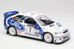 Ford Escort WRC #7 J. Kankkunen / J. Repo RAC Rally 1998 IXO 1:18 18RMC170A Metaal — afbeelding 4 van 6