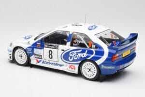 Ford Escort WRC #8 B. Thiry / S. Prevot RAC Rally 1998 IXO 1:18 18RMC170B Metaal — afbeelding 5 van 6