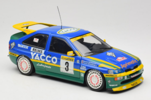 Ford Escort #3 Yacco L. Bernardini / B. Occelli Rally Monte Carlo Winners 1996 UT Models 1:18 180968203-R1 Metaal — afbeelding 6 van 8