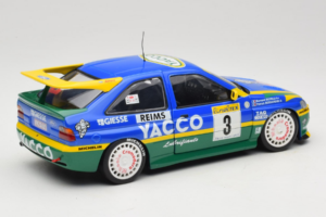 Ford Escort #3 Yacoo P. Bernardini / B. Occelli Rally Monte Carlo 1996 Winner UT Models 1:18 180968203 Metaal — afbeelding 3 van 8