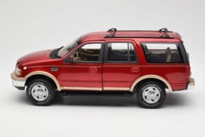 Ford Expedition Eddie Bauer Rood Metallic UT Models 1:18 22711 Metaal — afbeelding 4 van 8