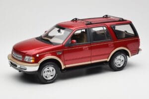 Ford Expedition Eddie Bauer Rood Metallic UT Models 1:18 22711 Metaal
