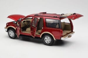 Ford Expedition Eddie Bauer Rood Metallic UT Models 1:18 22711 Metaal — afbeelding 5 van 8