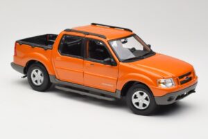 Ford Explorer Sport Trac Oranje Maisto 1:18 536891G Metaal — afbeelding 6 van 8