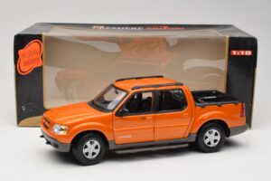 Ford Explorer Sport Trac Oranje Maisto 1:18 536891G Metaal — afbeelding 8 van 8