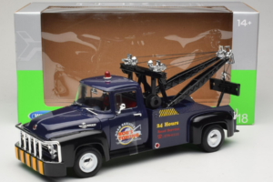 Ford F-100 Sleepwagen Bob's Towing Welly 1:18 19834-W Metaal — afbeelding 6 van 6