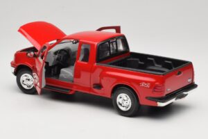 Ford F-150 Flareside SuperCab Rood Mira 1:18 6217 Metaal — afbeelding 5 van 8