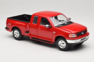 Ford F-150 Flareside SuperCab Rood Mira 1:18 6217 Metaal — afbeelding 6 van 8