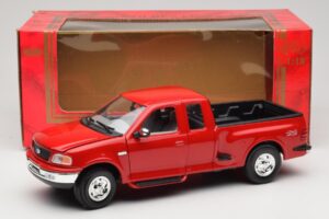 Ford F-150 Flareside SuperCab Rood Mira 1:18 6217 Metaal — afbeelding 8 van 8