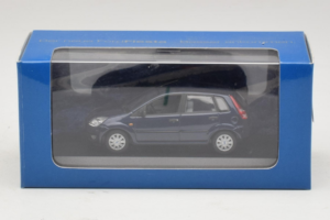 Ford Fiesta Mk5 4-Door Donkerblauw Minichamps 1:43 FIESTA001 Metaal — afbeelding 4 van 4