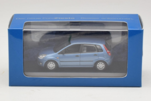 Ford Fiesta Mk5 4-Door Lichtblauw Minichamps 1:43 FIESTA002 Metaal — afbeelding 4 van 4