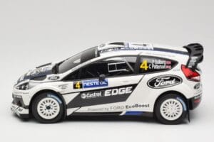 Ford Fiesta RS WRC #4 H. Solberg / C. Patterson Ford Rally Team Rally Finland 2012 Minichamps 1:18 151120804 Metaal — afbeelding 3 van 6