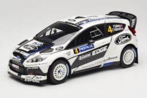 Ford Fiesta RS WRC #4 H. Solberg / C. Patterson Ford Rally Team Rally Finland 2012 Minichamps 1:18 151120804 Metaal