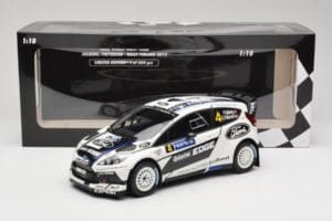 Ford Fiesta RS WRC #4 H. Solberg / C. Patterson Ford Rally Team Rally Finland 2012 Minichamps 1:18 151120804 Metaal — afbeelding 6 van 6