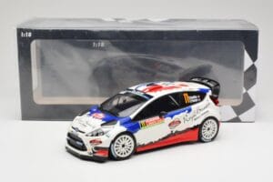 Ford Fiesta RS WRC #11 B. Bouffier / X. Panseri Rally Monte Carlo 2014 Minichamps 1:18 151140811 Metaal — afbeelding 6 van 6