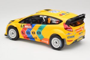 Ford Fiesta RS WRC #15 H. Solberg / I. Minor Stobart Wales Rally GB 2011 Minichamps 1:18 151110815 Metaal — afbeelding 5 van 6