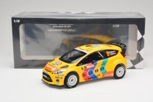 Ford Fiesta RS WRC #15 H. Solberg / I. Minor Stobart Wales Rally GB 2011 Minichamps 1:18 151110815 Metaal — afbeelding 6 van 6