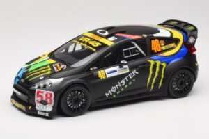 Ford Fiesta RS WRC #46 V. Rossi / C. Cassina Monza Rally Show 2011 Minichamps 1:18 151110846 Metaal