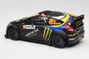 Ford Fiesta RS WRC #46 V. Rossi / C. Cassina Monza Rally Show 2011 Minichamps 1:18 151110846 Metaal — afbeelding 5 van 6