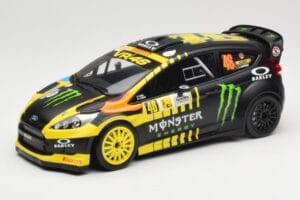 Ford Fiesta RS WRC #46 V. Rossi / C. Cassina 2nd Place Monza Rally Show 2013 Minichamps 1:18 151130846 Metaal