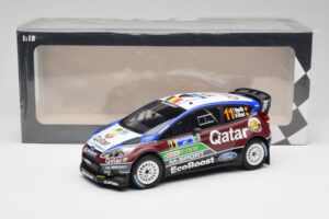 Ford Fiesta WRC #11 T. Neuville / N. Gilsoul Rally Mexico 2013 Minichamps 1:18 151130811 Metaal — afbeelding 6 van 6