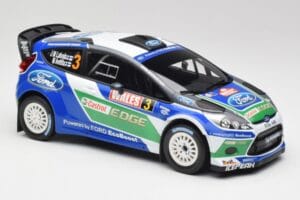 Ford Fiesta WRC #3 J-M. Latvala / M. Anttila Rally Great Britain Winner 2012 Minichamps 1:18 151120803 Metaal — afbeelding 4 van 6