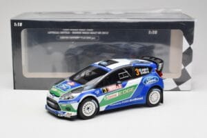 Ford Fiesta WRC #3 J-M. Latvala / M. Anttila Rally Great Britain Winner 2012 Minichamps 1:18 151120803 Metaal — afbeelding 6 van 6