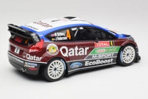 Ford Fiesta WRC #4 M. Ostberg / J. Andersson Rally Monte Carlo 2013 Minichamps 1:18 151130804 Metaal — afbeelding 2 van 6