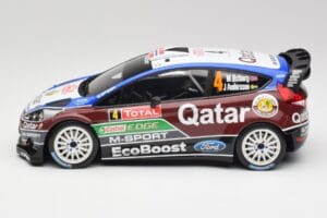Ford Fiesta WRC #4 M. Ostberg / J. Andersson Rally Monte Carlo 2013 Minichamps 1:18 151130804 Metaal — afbeelding 3 van 6