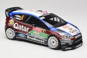 Ford Fiesta WRC #4 M. Ostberg / J. Andersson Rally Monte Carlo 2013 Minichamps 1:18 151130804 Metaal — afbeelding 4 van 6