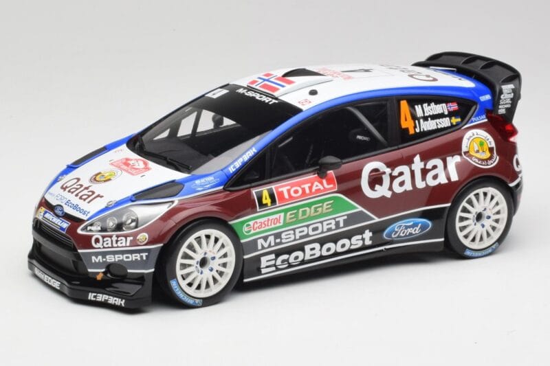 Ford Fiesta WRC #4 M. Ostberg / J. Andersson Rally Monte Carlo 2013 Minichamps 1:18 151130804 Metaal
