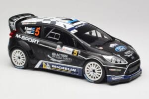 Ford Fiesta WRC #5 O. Tanak / R. Sikk Rally France 2012 Minichamps 1:18 151120805 Metaal — afbeelding 4 van 6