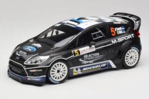 Ford Fiesta WRC #5 O. Tanak / R. Sikk Rally France 2012 Minichamps 1:18 151120805 Metaal