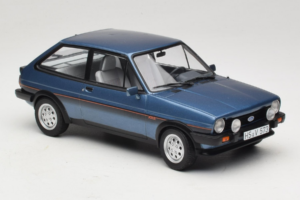 Ford Fiesta XR2 Mk1 Blue Metallic Norev 1:18 182744 Metaal — afbeelding 4 van 6