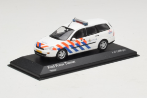 Ford Focus Turnier Politie Minichamps 1:43 430087092 Metaal — afbeelding 2 van 4