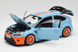 Ford Focus RS LM Classic Edition Gulf 1968 Ford GT40 Tribute Minichamps 1:18 100080068 Metaal — afbeelding 2 van 8