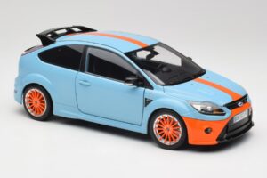 Ford Focus RS LM Classic Edition Gulf 1968 Ford GT40 Tribute Minichamps 1:18 100080068 Metaal — afbeelding 6 van 8