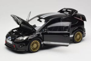 Ford Focus RS LM Classic Edition Panther Black 1966 Ford Mk II Tribute Minichamps 1:18 100080066 Metaal — afbeelding 2 van 8