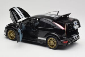 Ford Focus RS LM Classic Edition Panther Black 1966 Ford Mk II Tribute Minichamps 1:18 100080066 Metaal — afbeelding 5 van 8