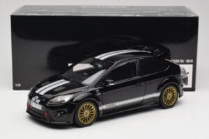 Ford Focus RS LM Classic Edition Panther Black 1966 Ford Mk II Tribute Minichamps 1:18 100080066 Metaal — afbeelding 8 van 8
