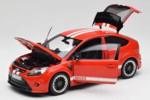 Ford Focus RS LM Classic Edition Race Red 1967 Ford Mk IV Tribute Minichamps 1:18 100080067 Metaal — afbeelding 2 van 8