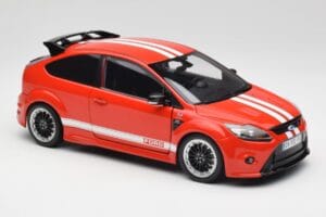Ford Focus RS LM Classic Edition Race Red 1967 Ford Mk IV Tribute Minichamps 1:18 100080067 Metaal — afbeelding 6 van 8