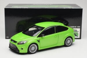Ford Focus RS Mk2 Green Metallic Minichamps 1:18 100080001 Metaal — afbeelding 8 van 8