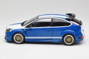 Ford Focus RS Mk2 LM Classic Blauw Capri RS2600 Tribute Minichamps 1:18 100080072 Metaal — afbeelding 4 van 8