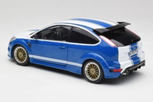 Ford Focus RS Mk2 LM Classic Blauw Capri RS2600 Tribute Minichamps 1:18 100080072 Metaal — afbeelding 7 van 8